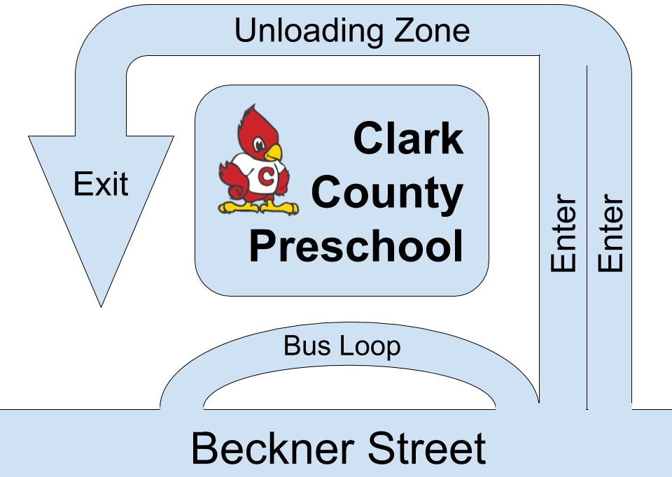 Preschool Dropoff Map